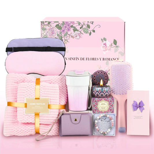 Birthday Gifts for Women Self Care Gifts for Women Unique Care Package Gift Set for Friends Wife Mom Girlfriend Sister Perfect for Christmas Valentines Anniversary